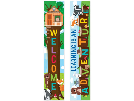 Woodland Friends Welcome Banner - US 8733