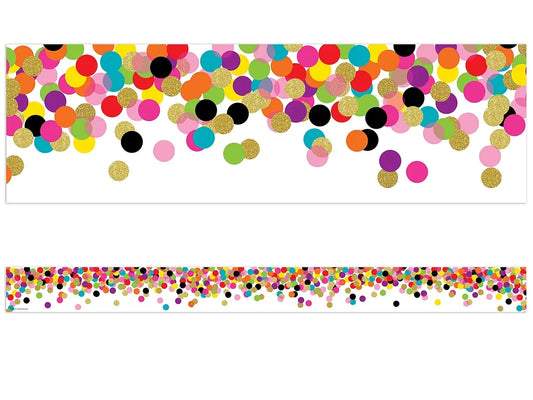 Confetti Border - US 6604