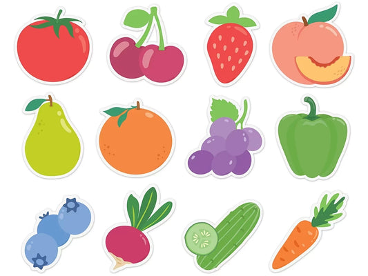 Farmers Market Fruits and Veggies Accents - US 6641