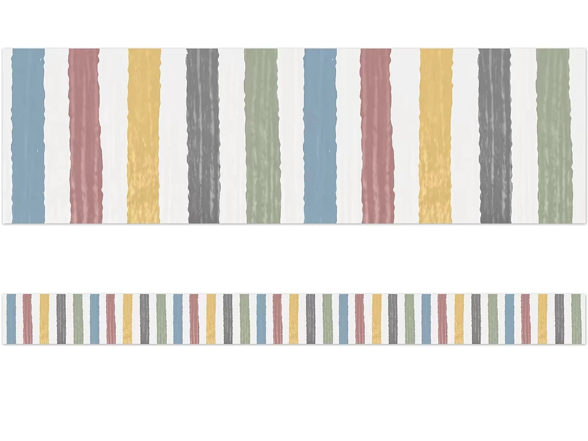 Classroom Cottage Striped Border - US 5556
