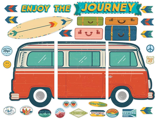 Adventurer Enjoy the Journey Bulletin Board Set - US 7042