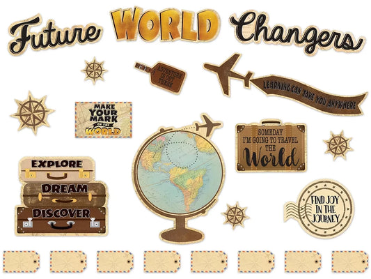 Travel the Map! Bulletin Board Set - US 1683