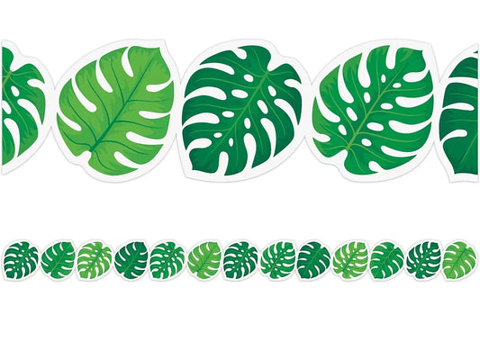 Palm Paradise Tropical Leaf Border - US 1791
