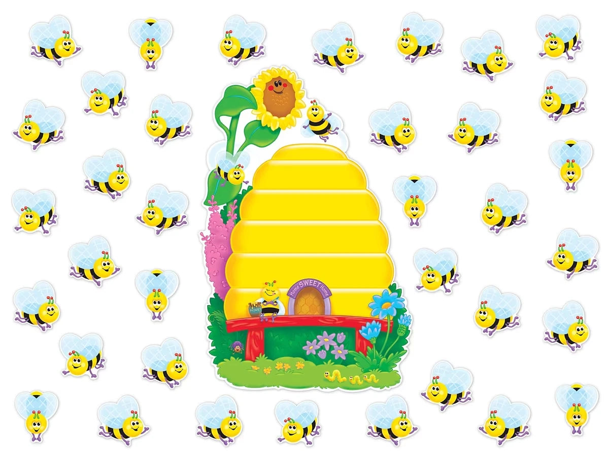 Busy Bee Classroom Jobs Bulletin Board Set - US 6761