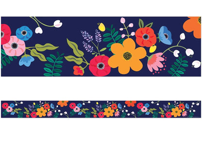 Petals & Prickles Double-Sided Floral Border - US 6111