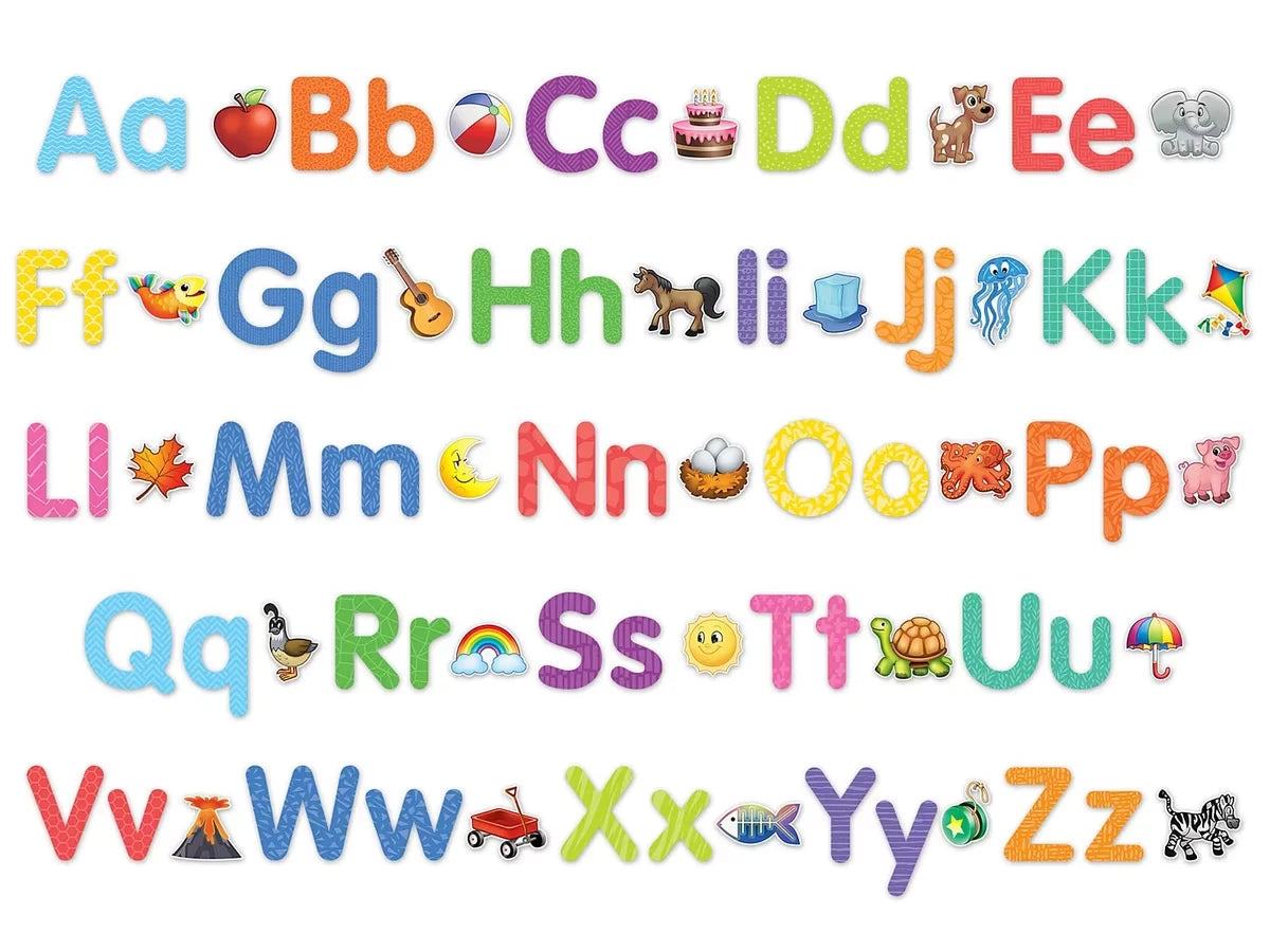 Colorful Alphabet Bulletin Board Set - US 4352