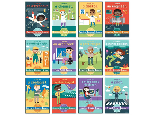 STEAM Careers Bulletin Board Set - US 6384