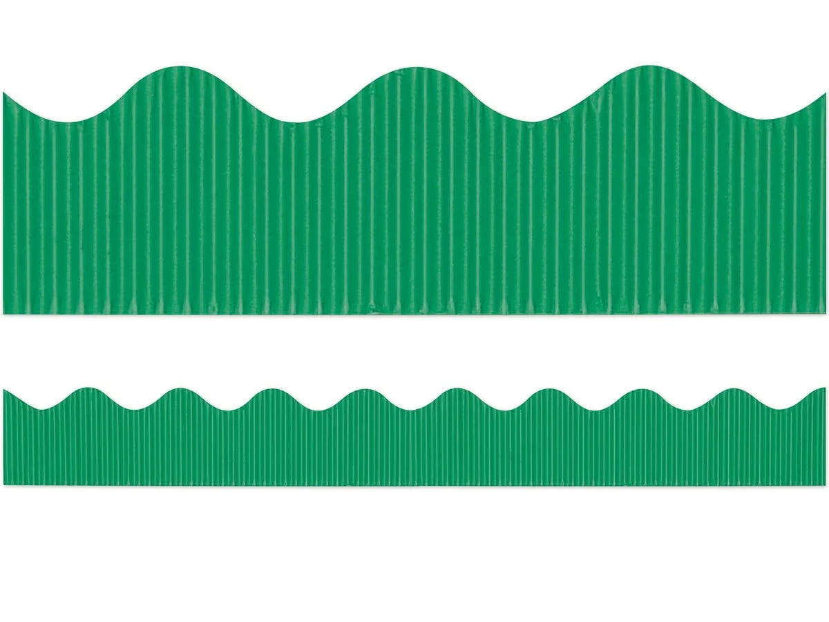 Emerald Green Scalloped Bordette® - US 8195