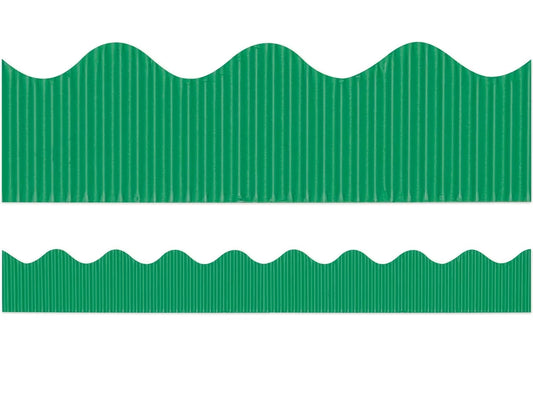 Emerald Green Scalloped Bordette® - US 8195