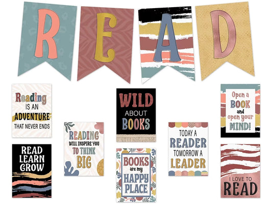 Wonderfully Wild Read Bulletin Board Set - US 7828