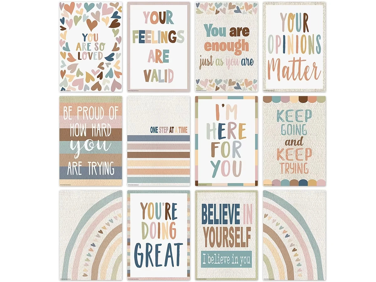 Everyone Is Welcome Motivational Small Poster Pack - US 1653
