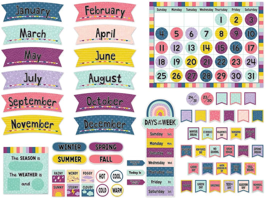 Oh Happy Day! Calendar Bulletin Board Set - US 5290