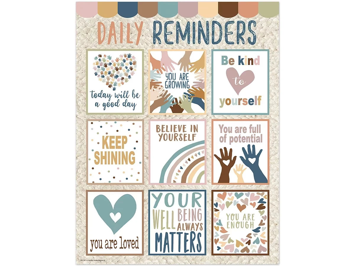 Everyone Is Welcome Daily Reminders Poster - US 2617