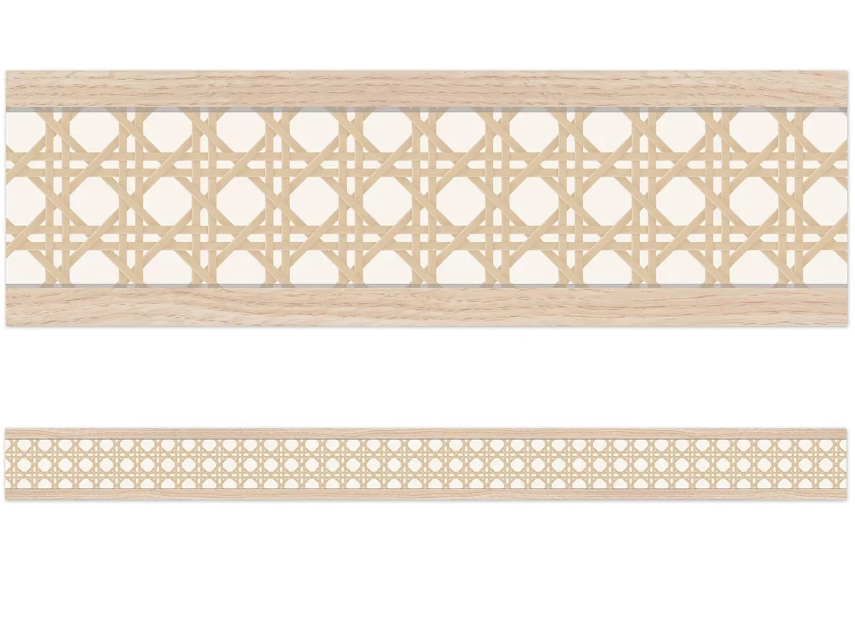 True to You Woven Rattan Border - US 1175