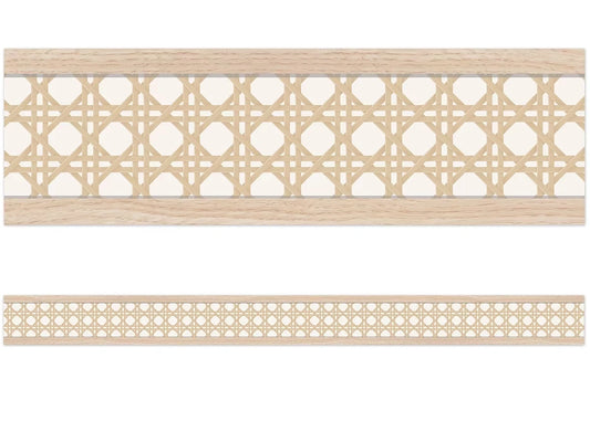 True to You Woven Rattan Border - US 1175