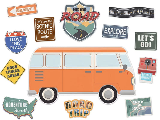 Moving Mountains Hit the Road Bulletin Board Set - US 8171