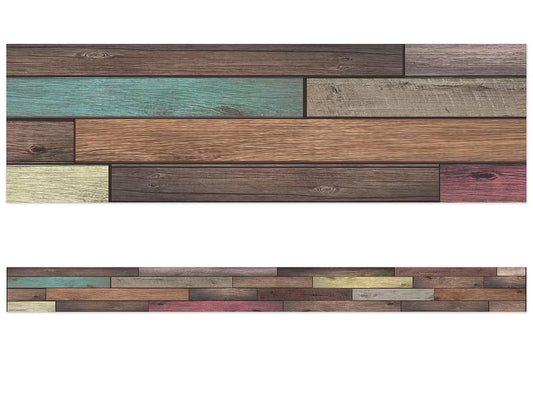 Home Sweet Classroom Reclaimed Wood Border - US 9430