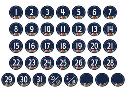 Wildflowers Calendar Mini Accents - US 7619