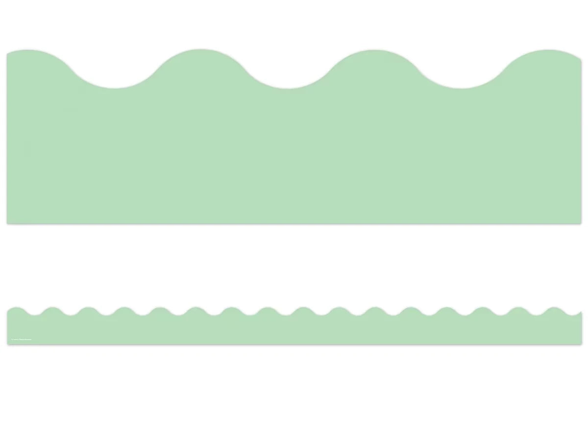 Home Sweet Classroom Mint Green Scalloped Border - US 7110