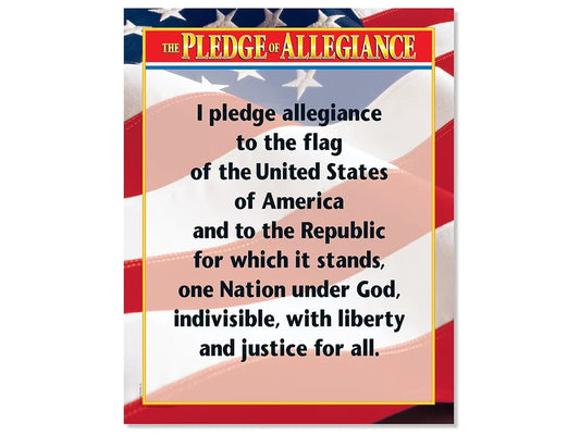 Pledge of Allegiance Poster - US 7322