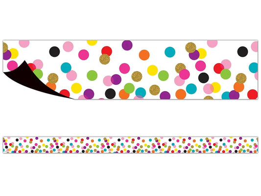 Confetti Magnetic Border - US 7887
