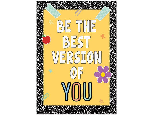 Cool for School Be the Best Version of You Poster - US 3808