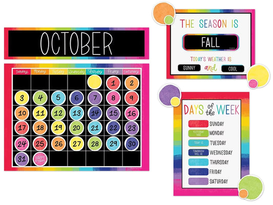 Light Bulb Moments Calendar Bulletin Board Set - US 2566