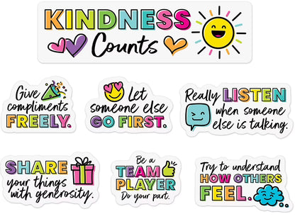 Kind Vibes Kindness Counts Bulletin Board Set - US 2700