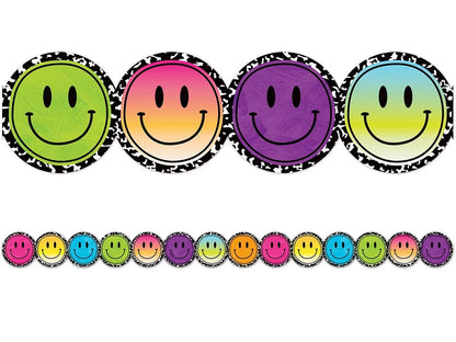 Brights 4Ever Smiley Face Border - US 6516