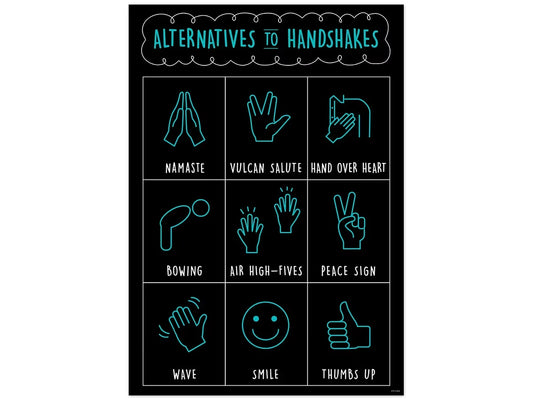 Alternatives to Handshakes Poster - US 9155