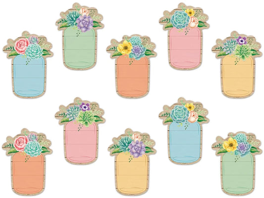 Rustic Bloom Mason Jar Accents - US 5297