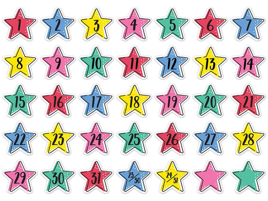 Star Bright Calendar Mini Accents - US 1883