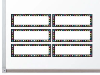Chalkboard Brights Magnetic Write & Wipe Accents - US 3777