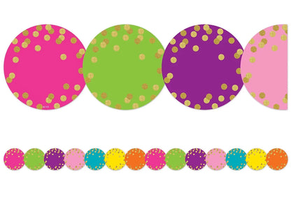 Confetti Circle Border - US 7466