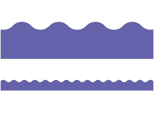 Purple Scalloped Border - US 2200