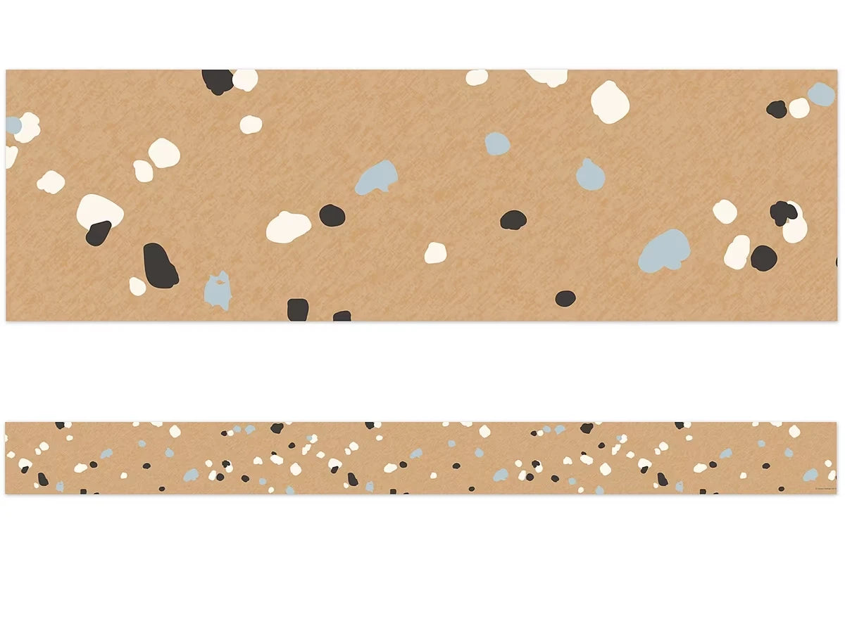 We Belong Speckled Kraft Paper Border - US 5067
