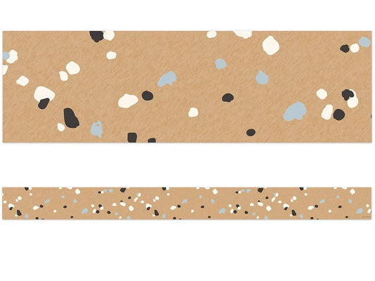 We Belong Speckled Kraft Paper Border - US 5067