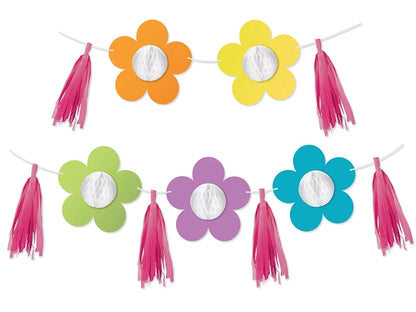 Retro Remix Flower and Tassel Accents - US 9964