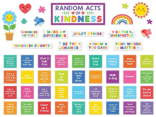 Colorful Kindness Bulletin Board Set - US 8852