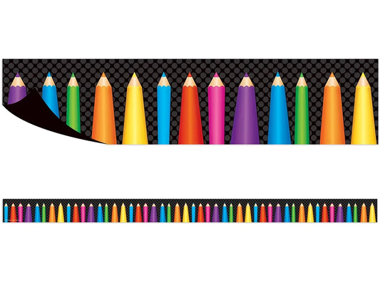 Colored Pencil Magnetic Border - US 9660