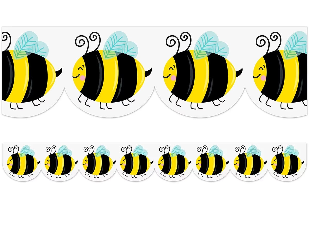 Busy Bees Scalloped Border - US 9434