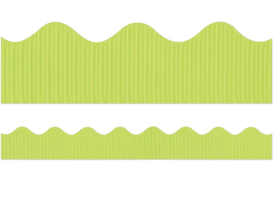 Lime Green Scalloped Bordette® - US 7077