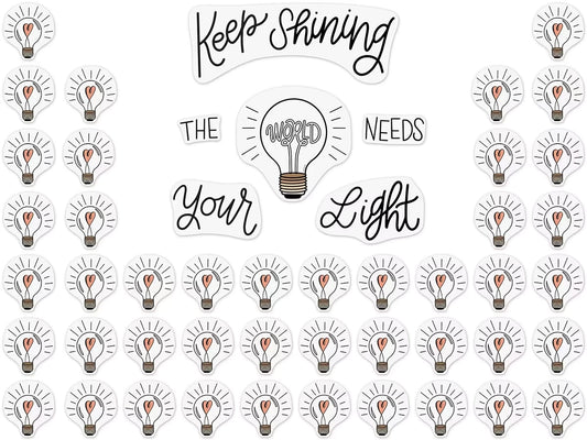 The World Needs Your Light Bulletin Board Set - US 4312