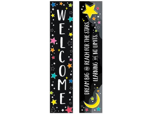 Star Bright Double-Sided Welcome Banner - US 9302