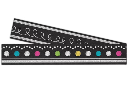Chalkboard Brights Double-Sided Border - US 8459