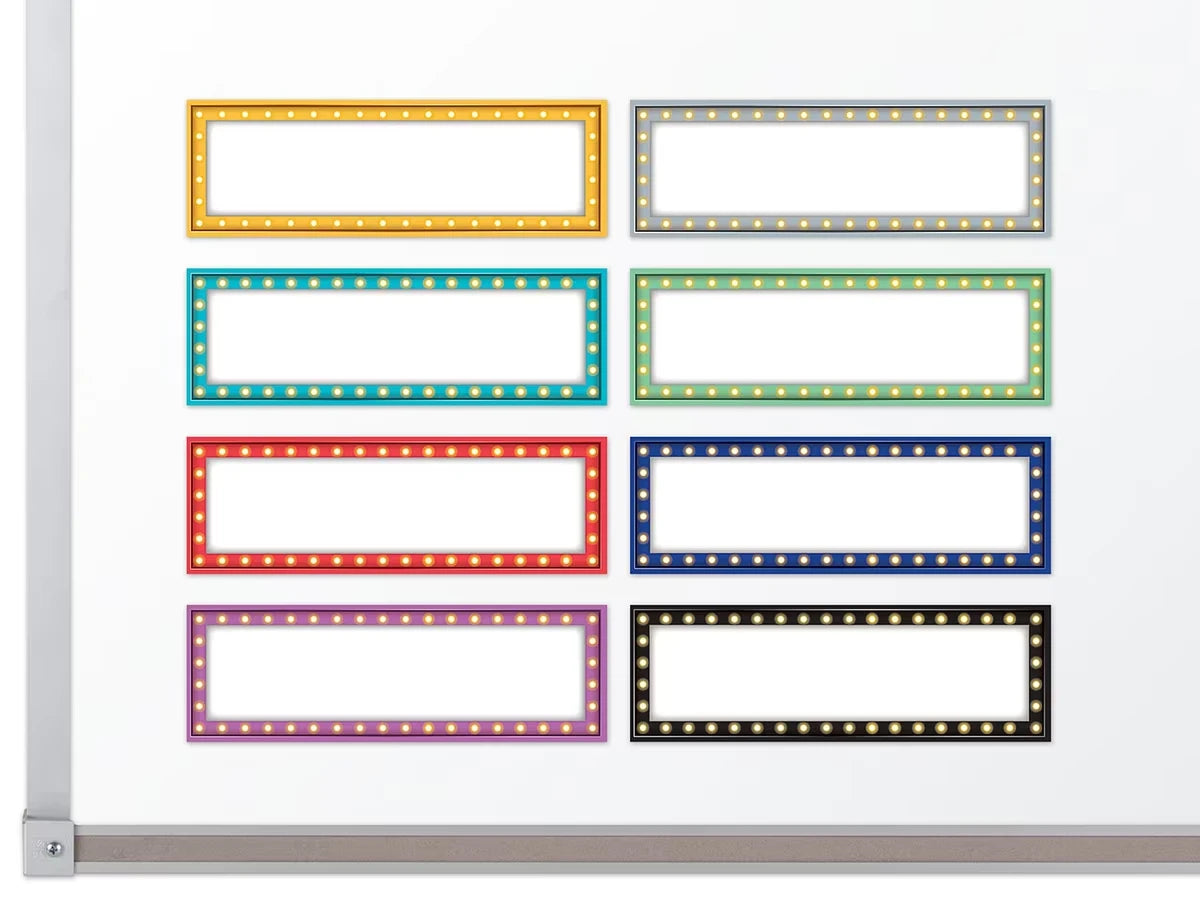 Marquee Magnetic Write & Wipe Accents - US 3478