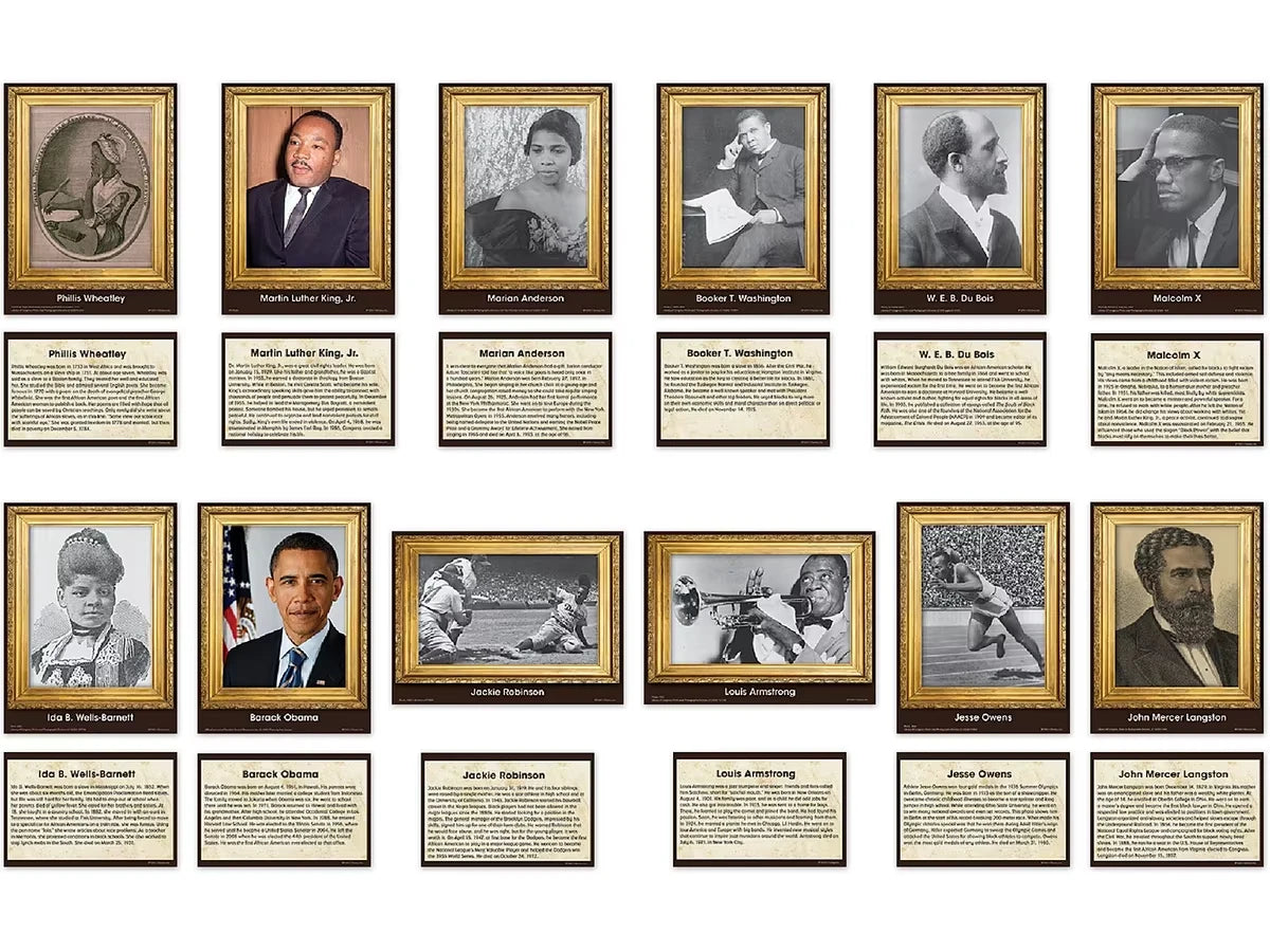 Influential African Americans Card Accents - US 6439