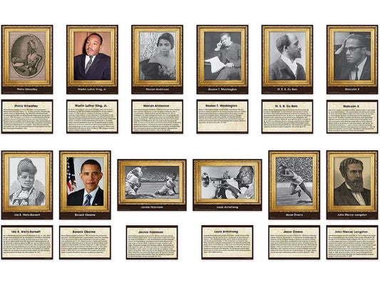 Influential African Americans Card Accents - US 6439