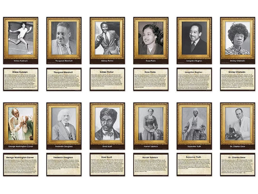 Influential African Americans Card Accents - US 6439