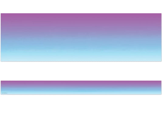 Brights 4Ever Purple Blue Color Wash Border - US 2177